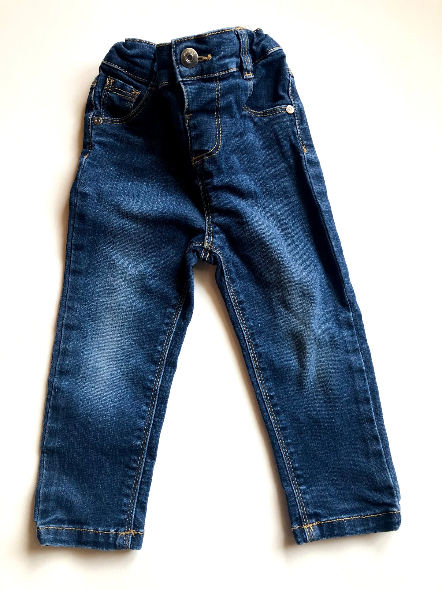 Pantalon en jeans bleu Tape à l’oeil 2 ans