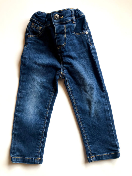 Pantalon en jeans bleu Tape à l’oeil 2 ans