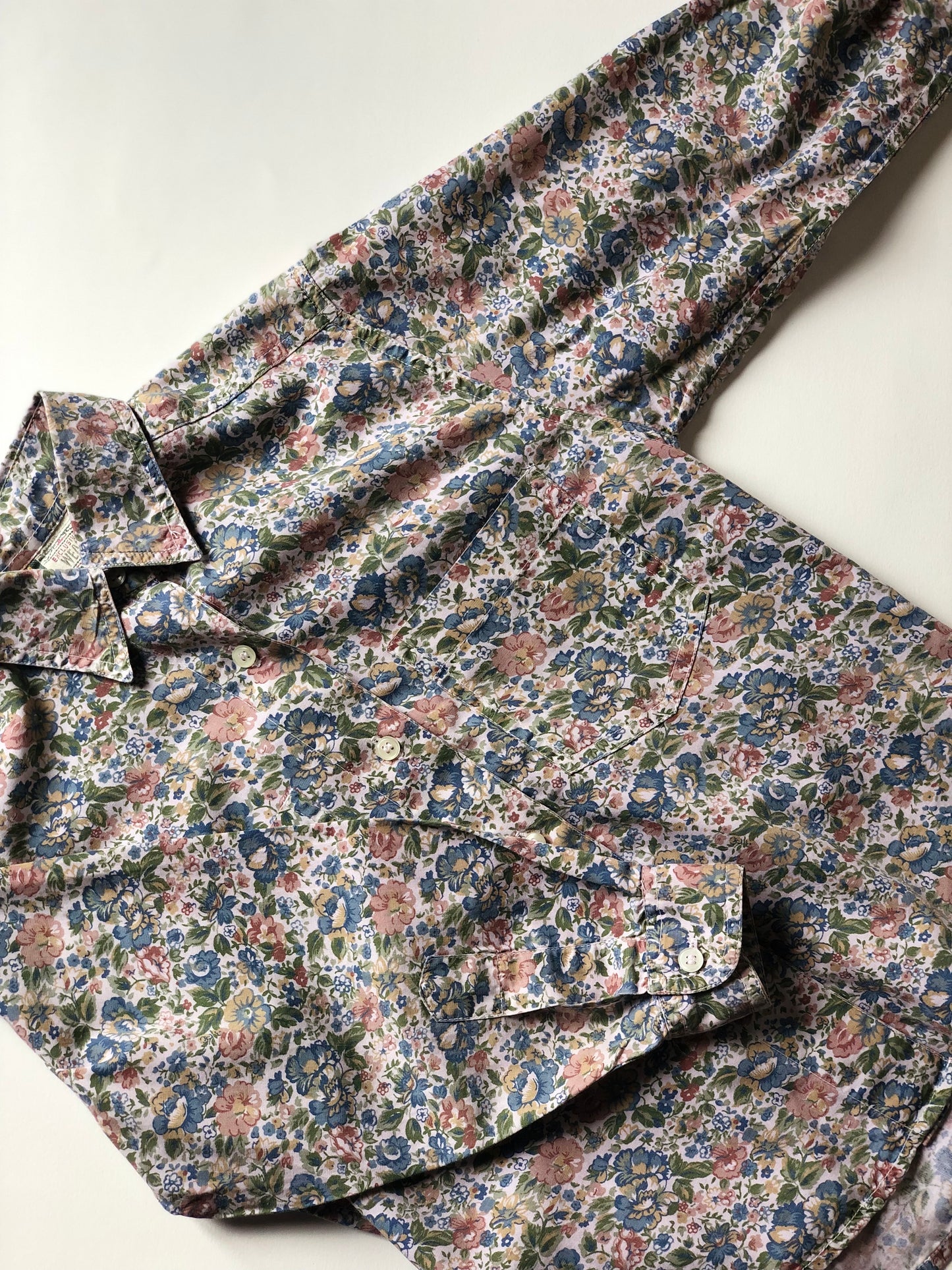 Chemise à fleurs vintage Decade 6 ans