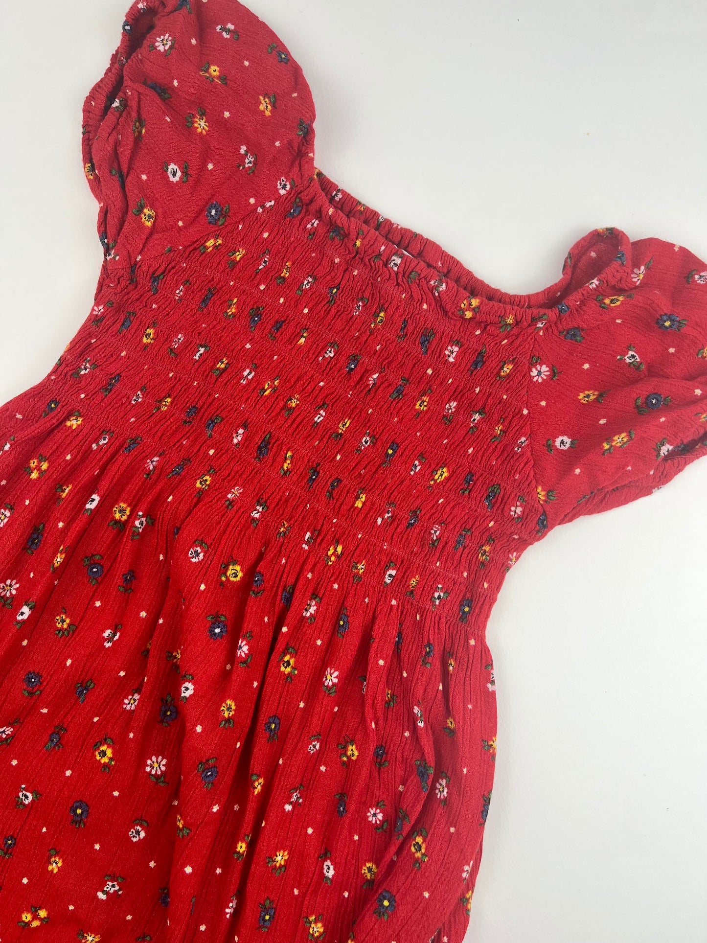 Robe rouge vintage 5 ans