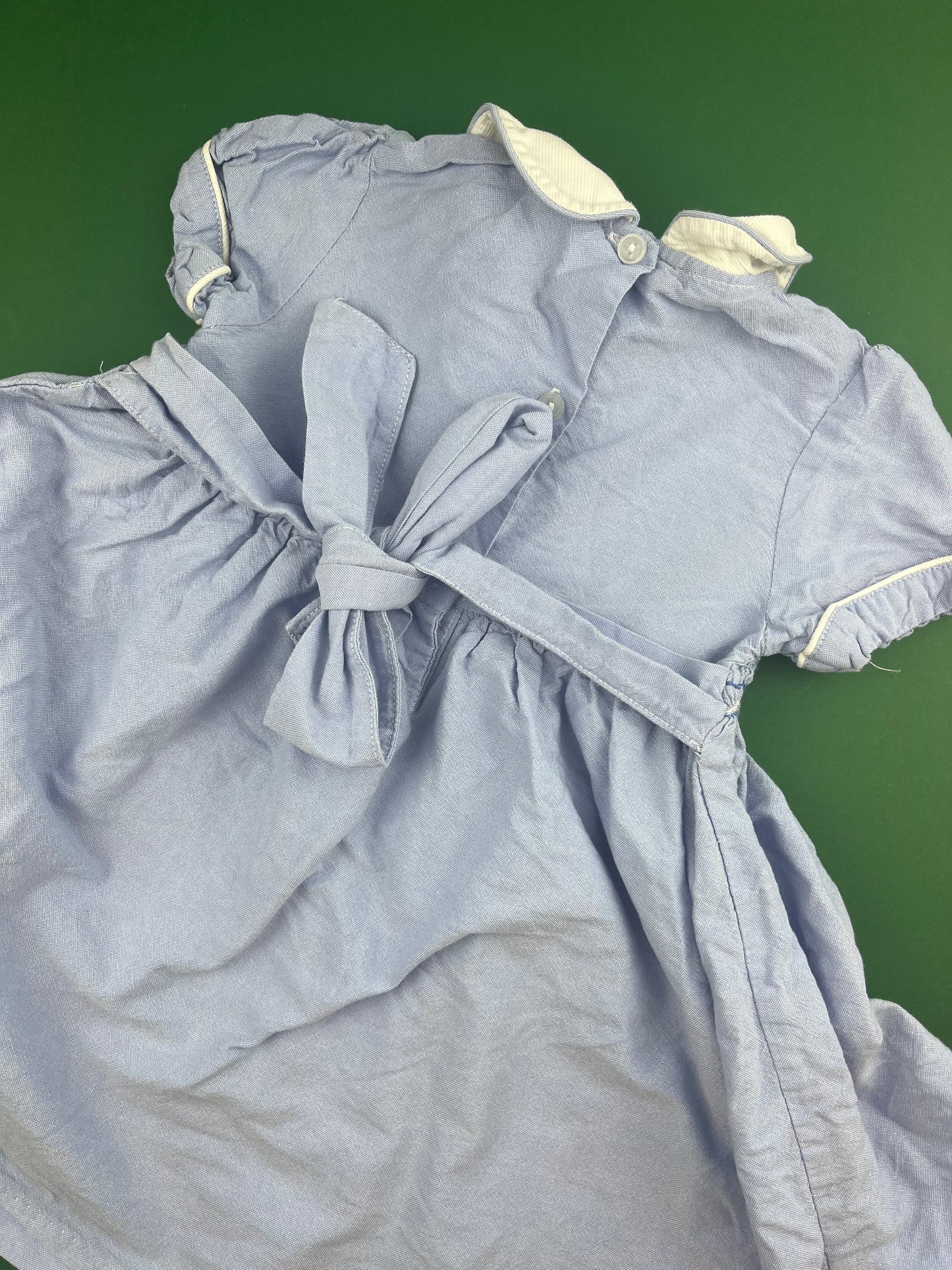 Robe bleue vintage 4 ans