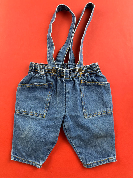 Salopette en jeans vintage 6 mois