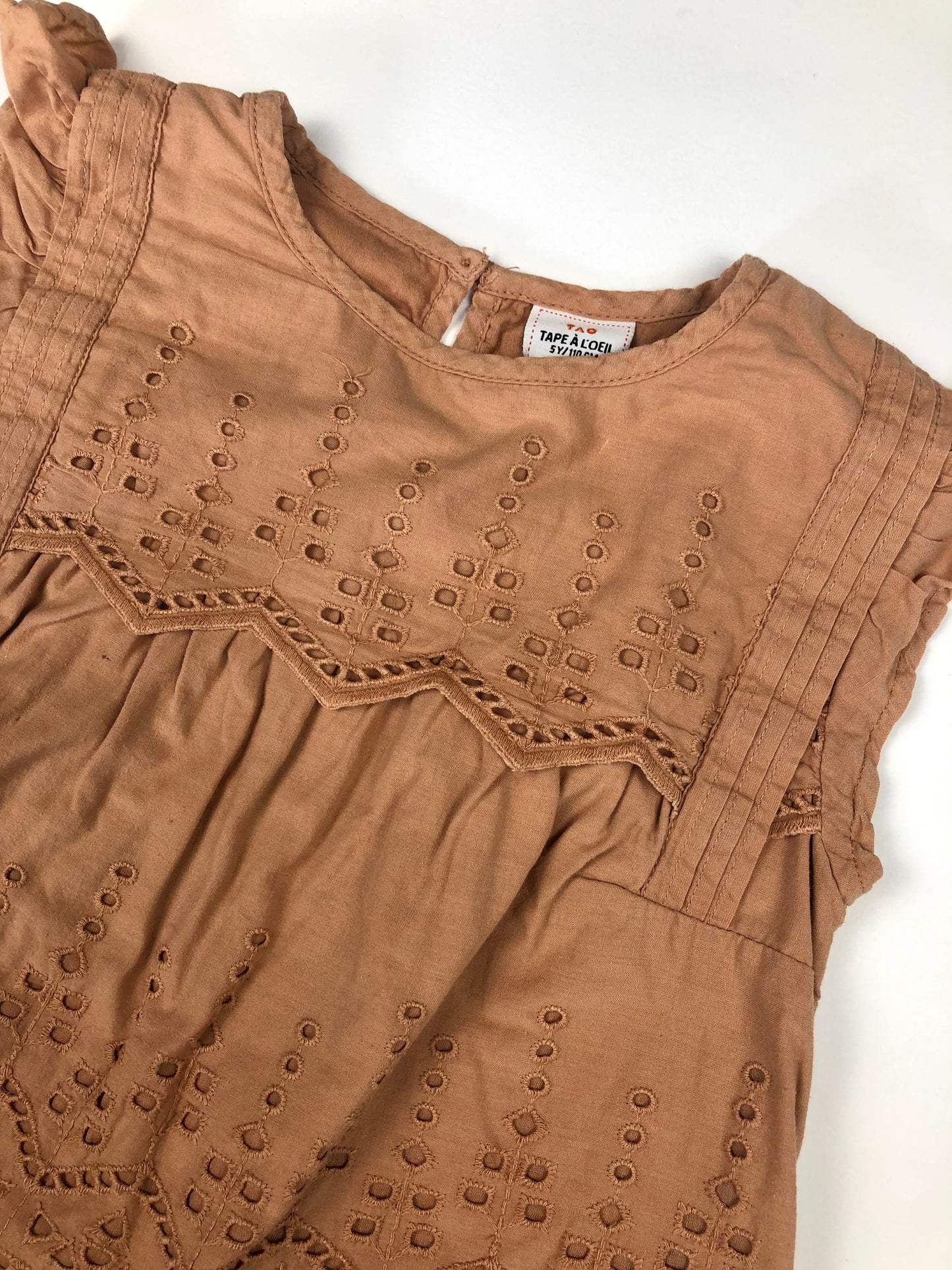 Blouse sans manche vieux rose Tape à l’Oeil 5 ans