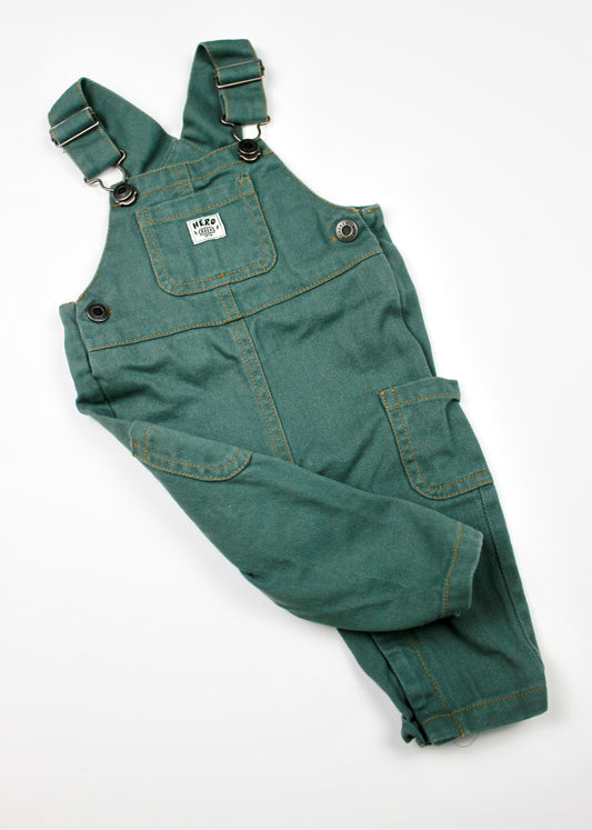 Salopette bleue en jeans  Creeks 6 mois