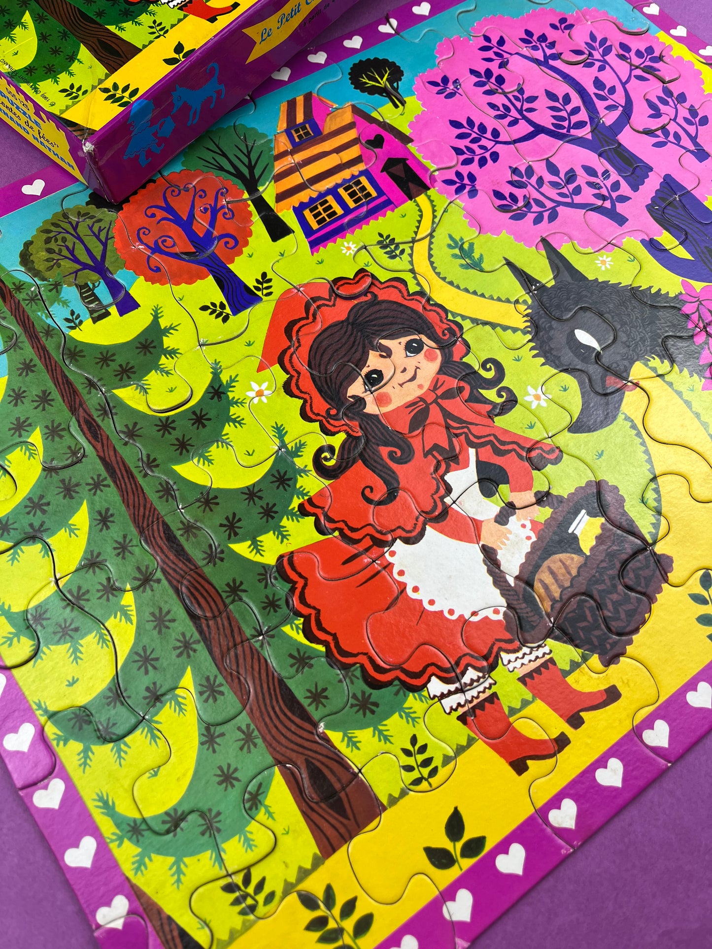 Puzzle vintage « Le Petit Chaperon Rouge »