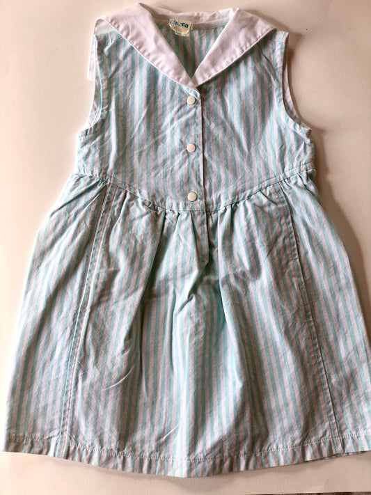 Robe rayée vintage Chicco 18 mois