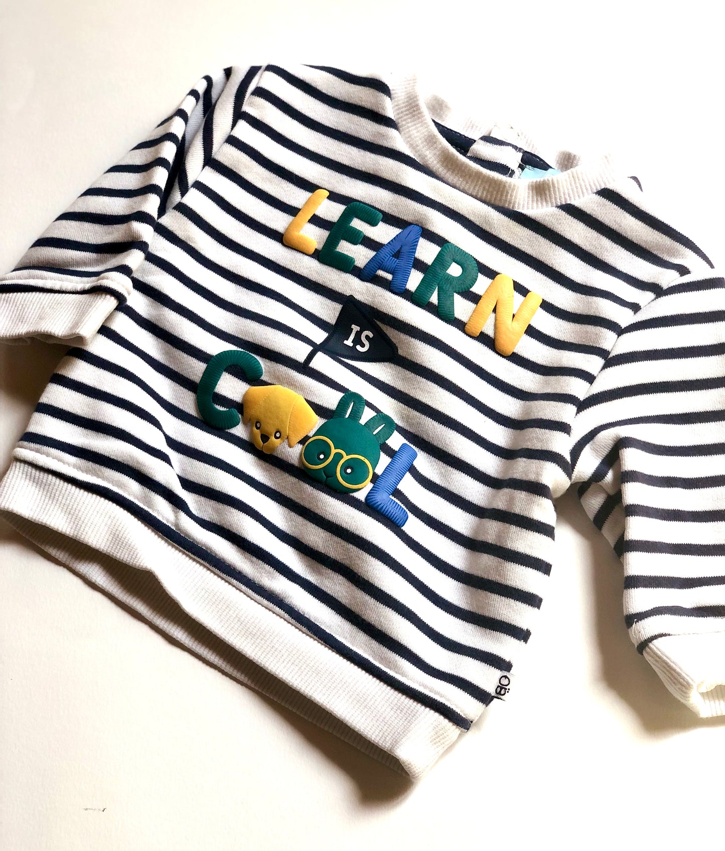 Sweat marinière Obaïbi 3 mois