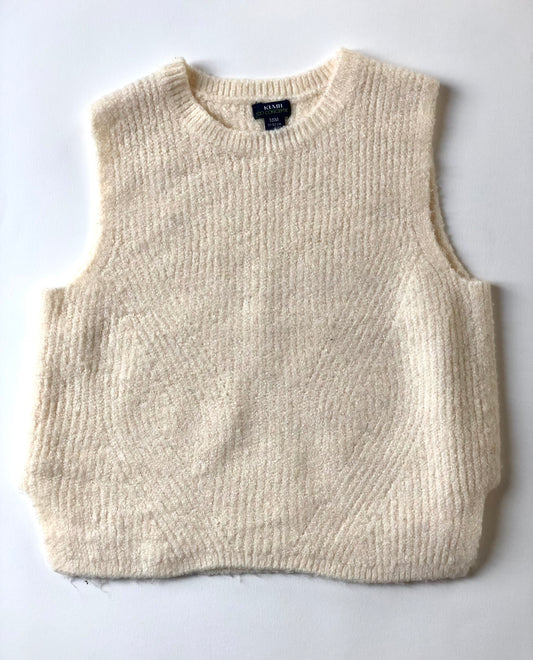 Pull sans manche crème Kiabi 18 mois