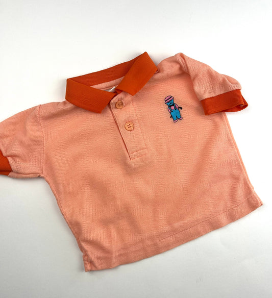 Imparfait - polo corail 6 mois