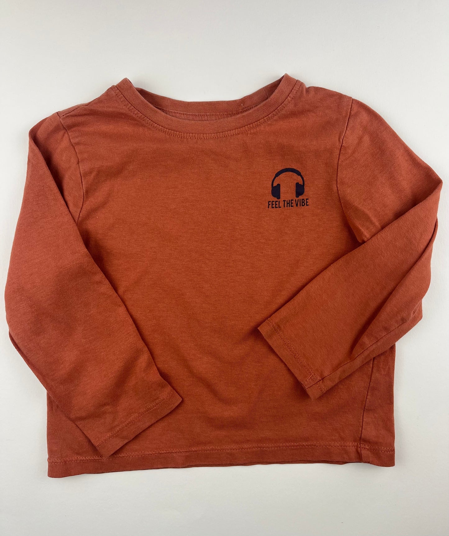 T-shirt manches longues camel Orchestra 3 ans