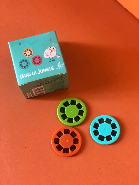 Boîte à disques pour lampe à histoire Moulin Roty