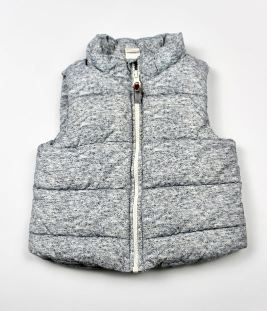 Doudoune sans manches grise H&M 18 mois