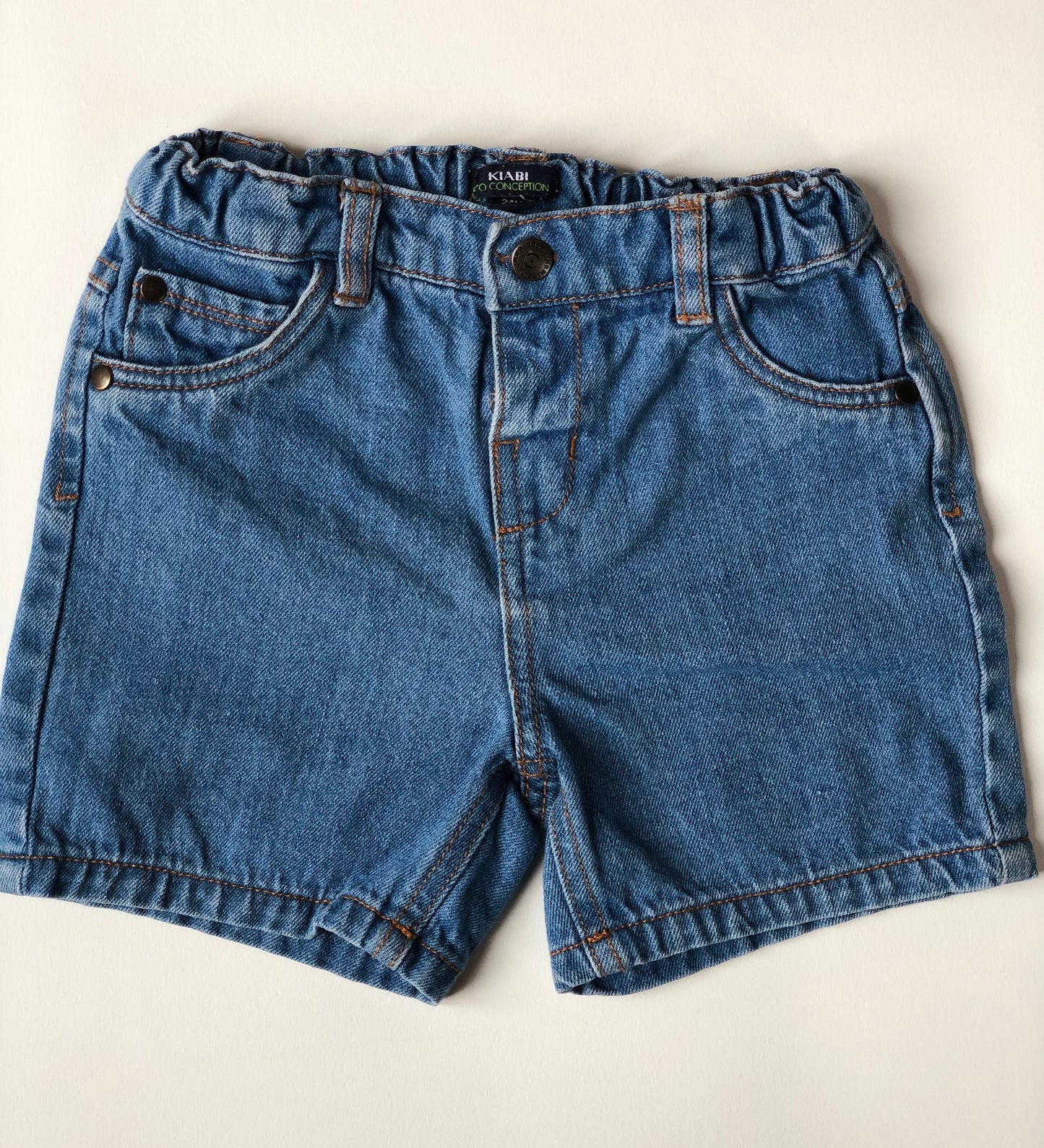 Short en jeans bleu Kiabi 2 ans