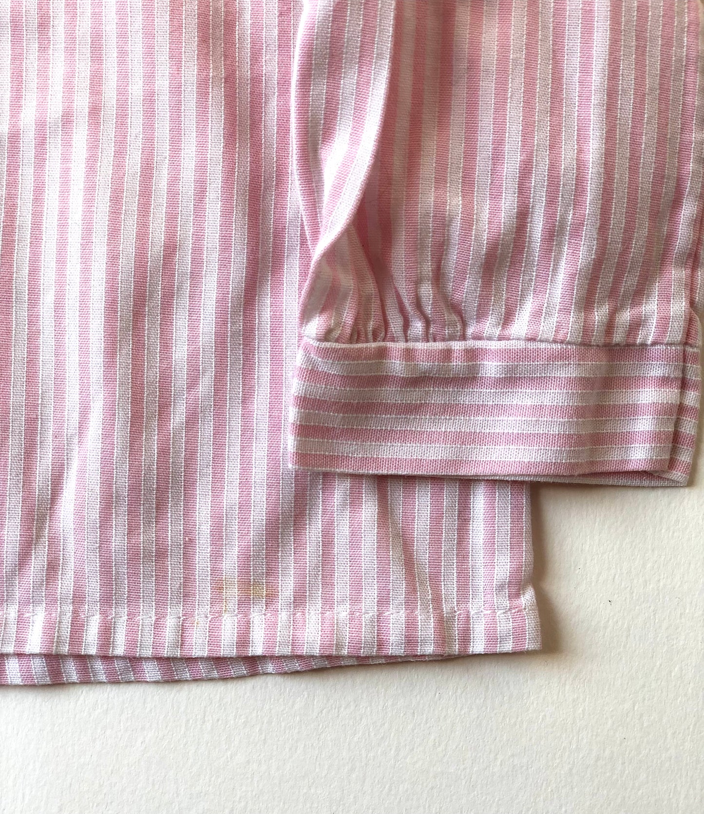 IMPARFAIT Chemise rayée blé cet rose vintage Tartine et Chocolat 1 mois