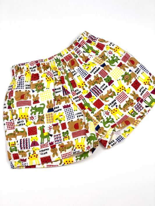 Short motifs animaliers 3 ans