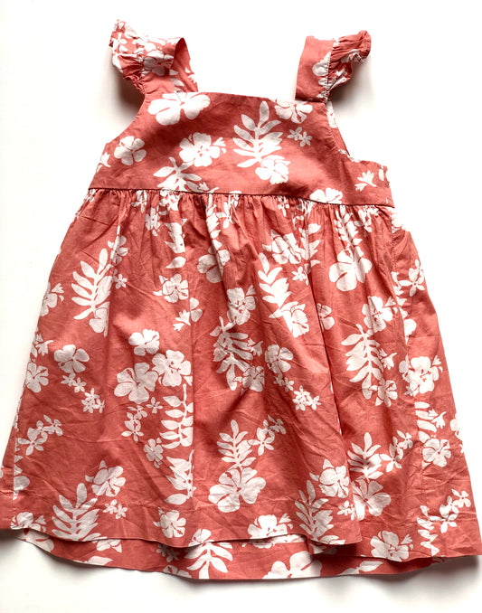 Robe à bretelles rose Petit Bateau 2 ans