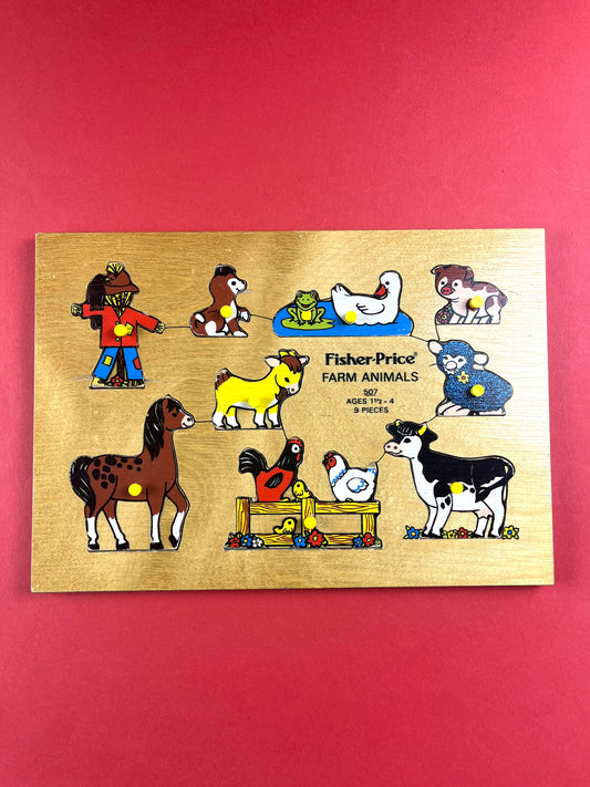 Puzzle bois « Farm animals » Fisher-Price