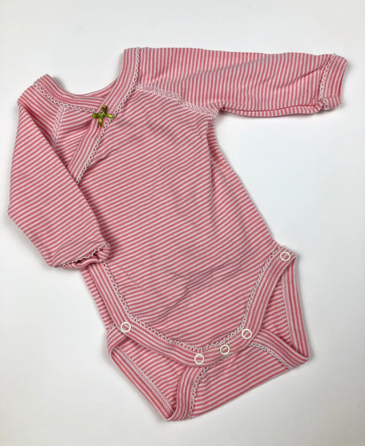Bodie rayé rose et blanc Petit Bateau Naissance