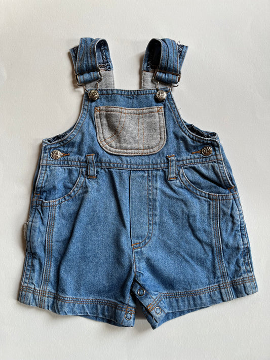 Salopette en jeans bleue vintage 12 mois