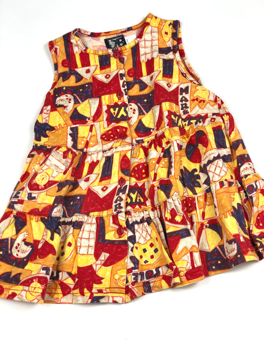 Robe Jean Bourget vintage 2 ans