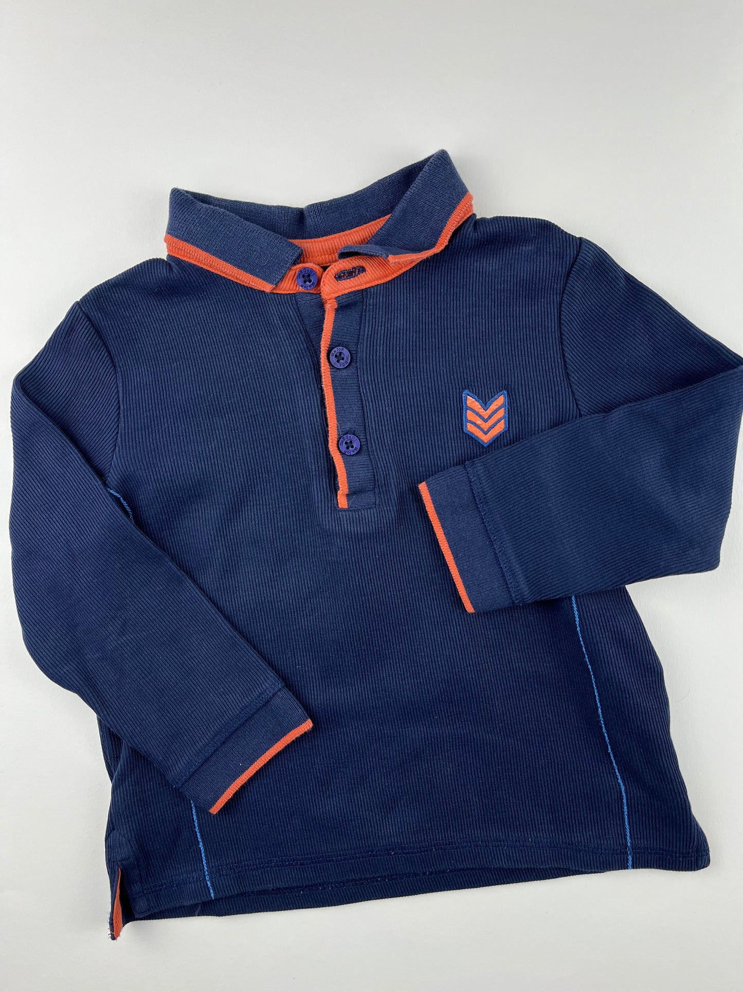 Polo bleu marine Sergent Major 3 ans