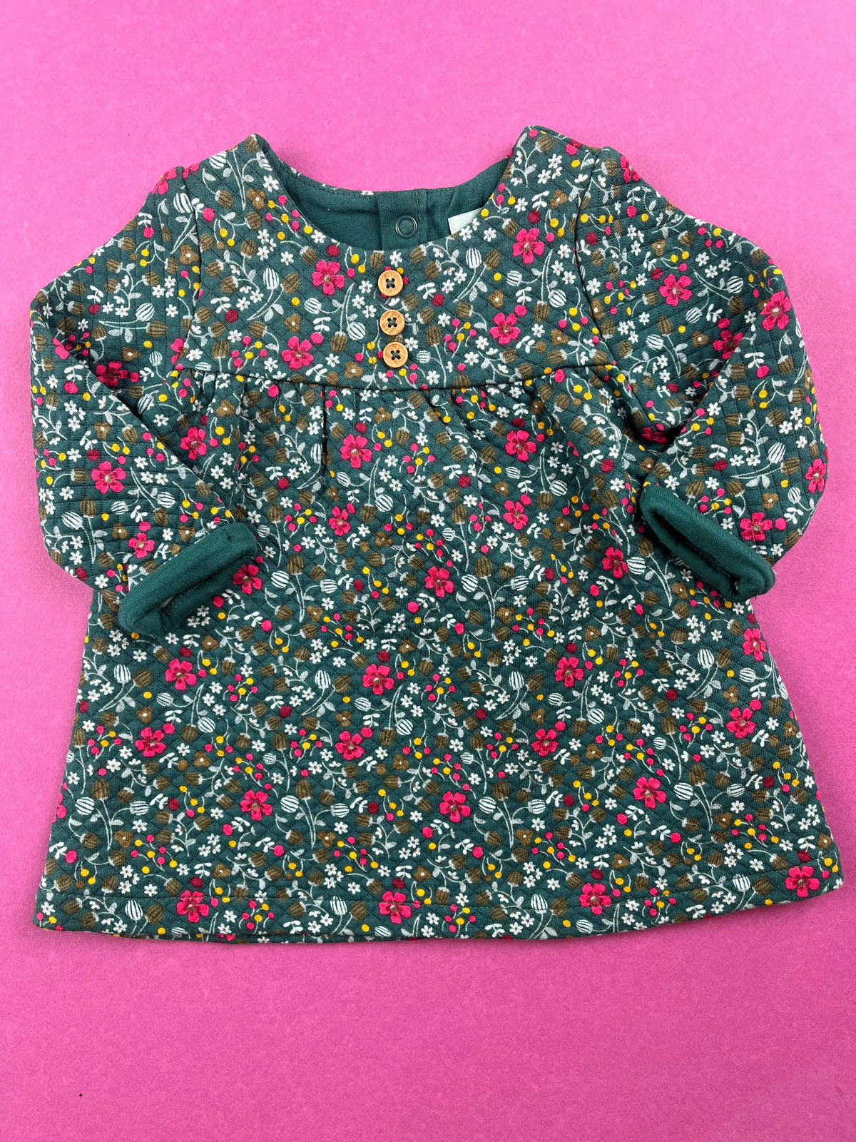 Robe à fleurs Obaïbi 3 mois
