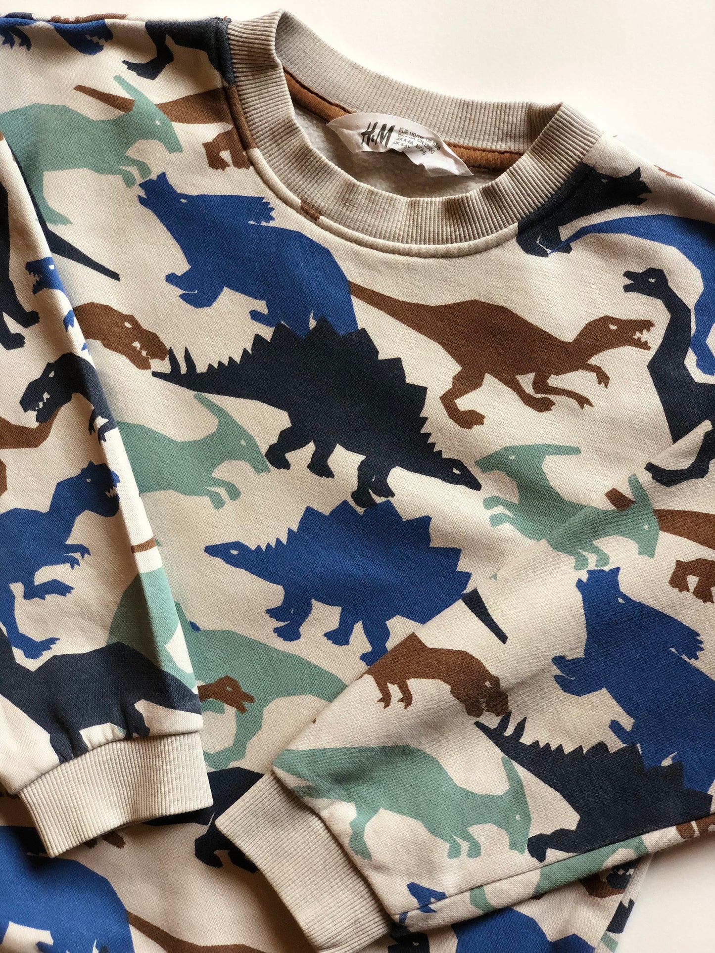 Sweat-shirt dinosaures H&M 5 ans