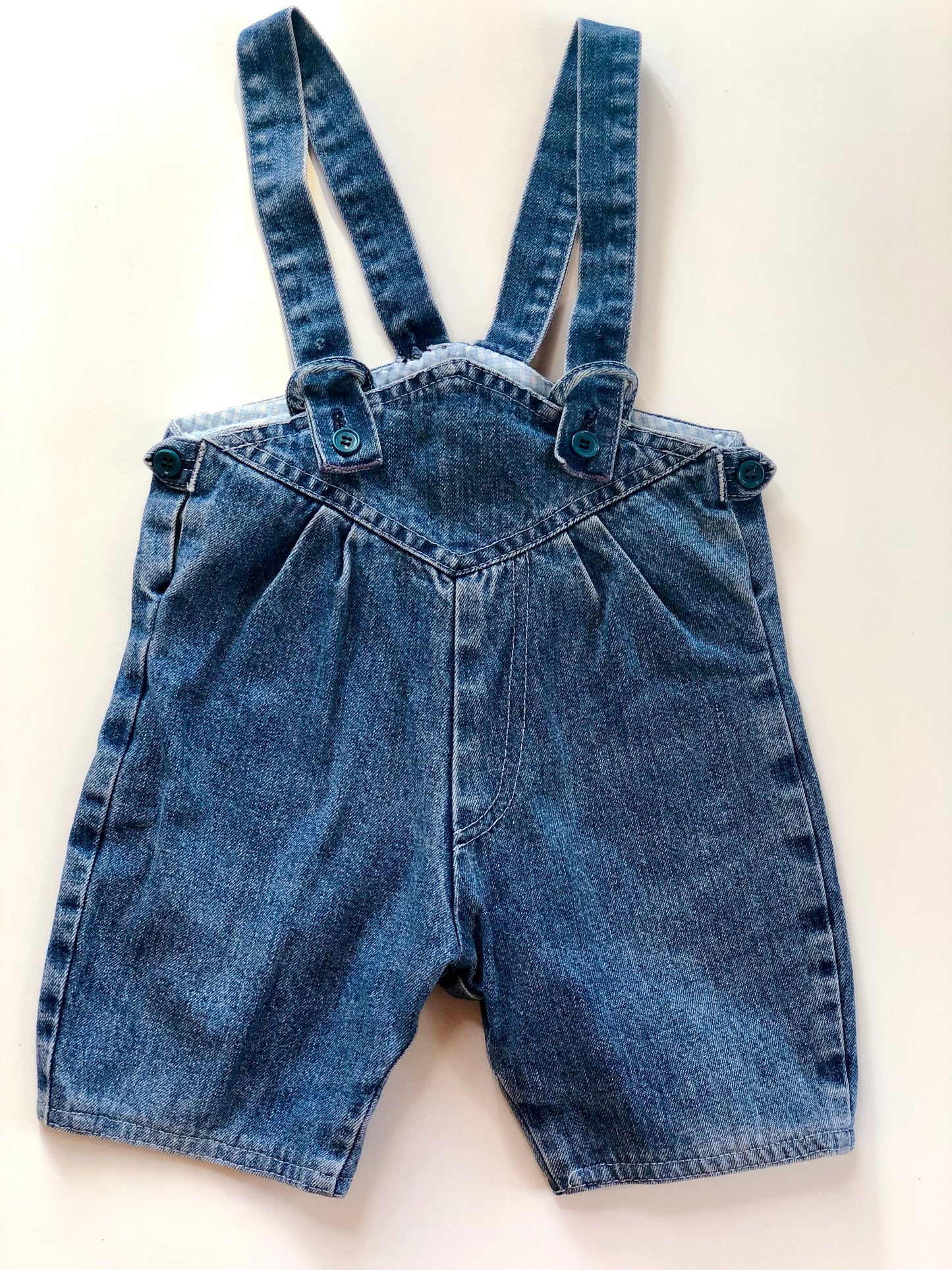 Salopette en jeans vintage 12 mois