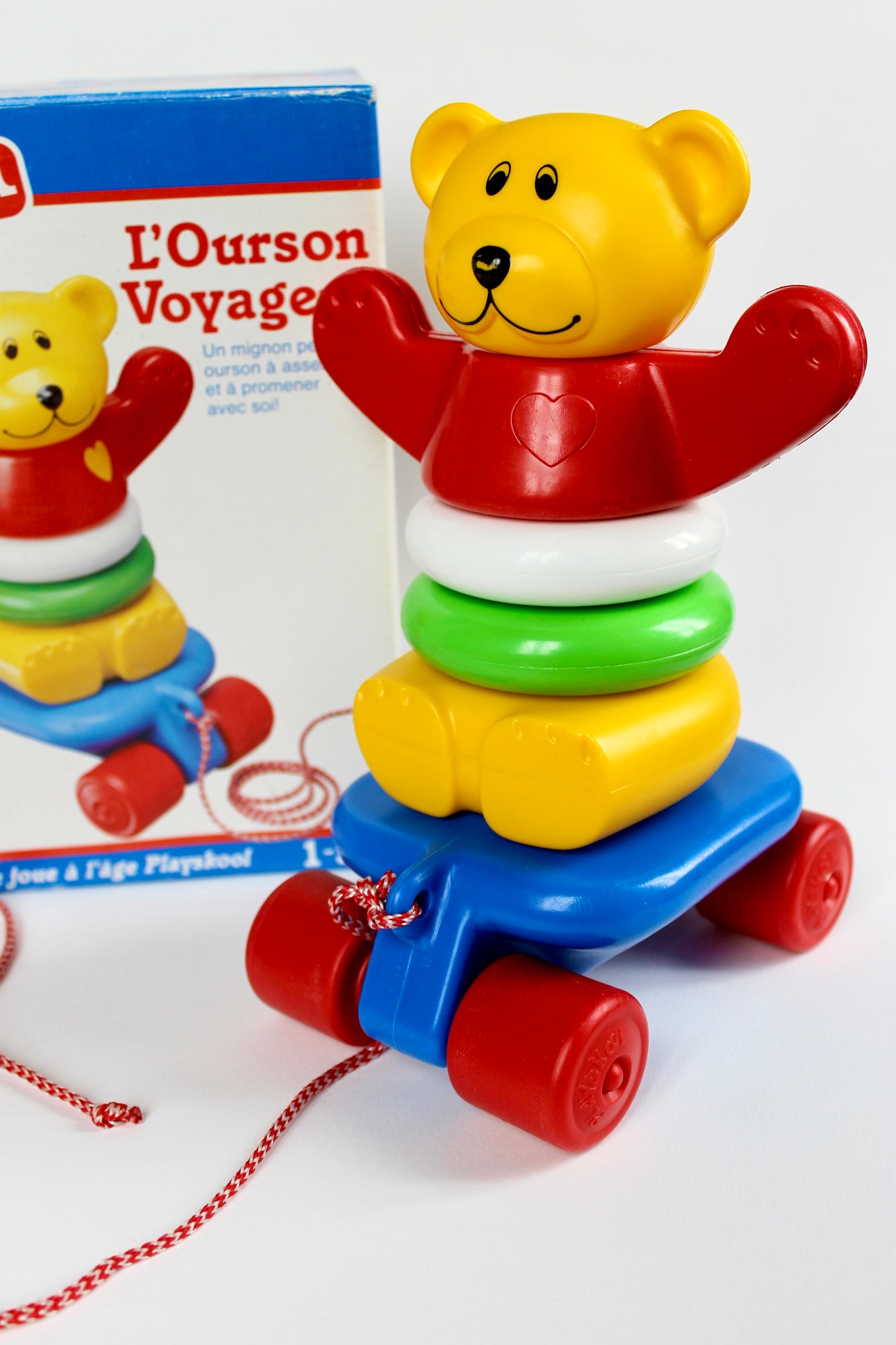 Jeux l’ourson voyageur vintage Playskool