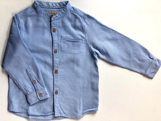 Chemise bleue Zara 4 ans