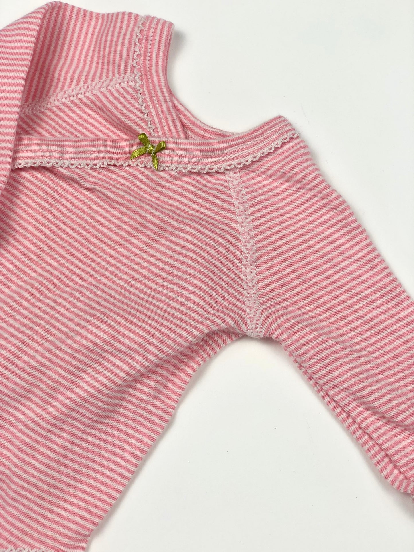 Bodie rayé rose et blanc Petit Bateau Naissance
