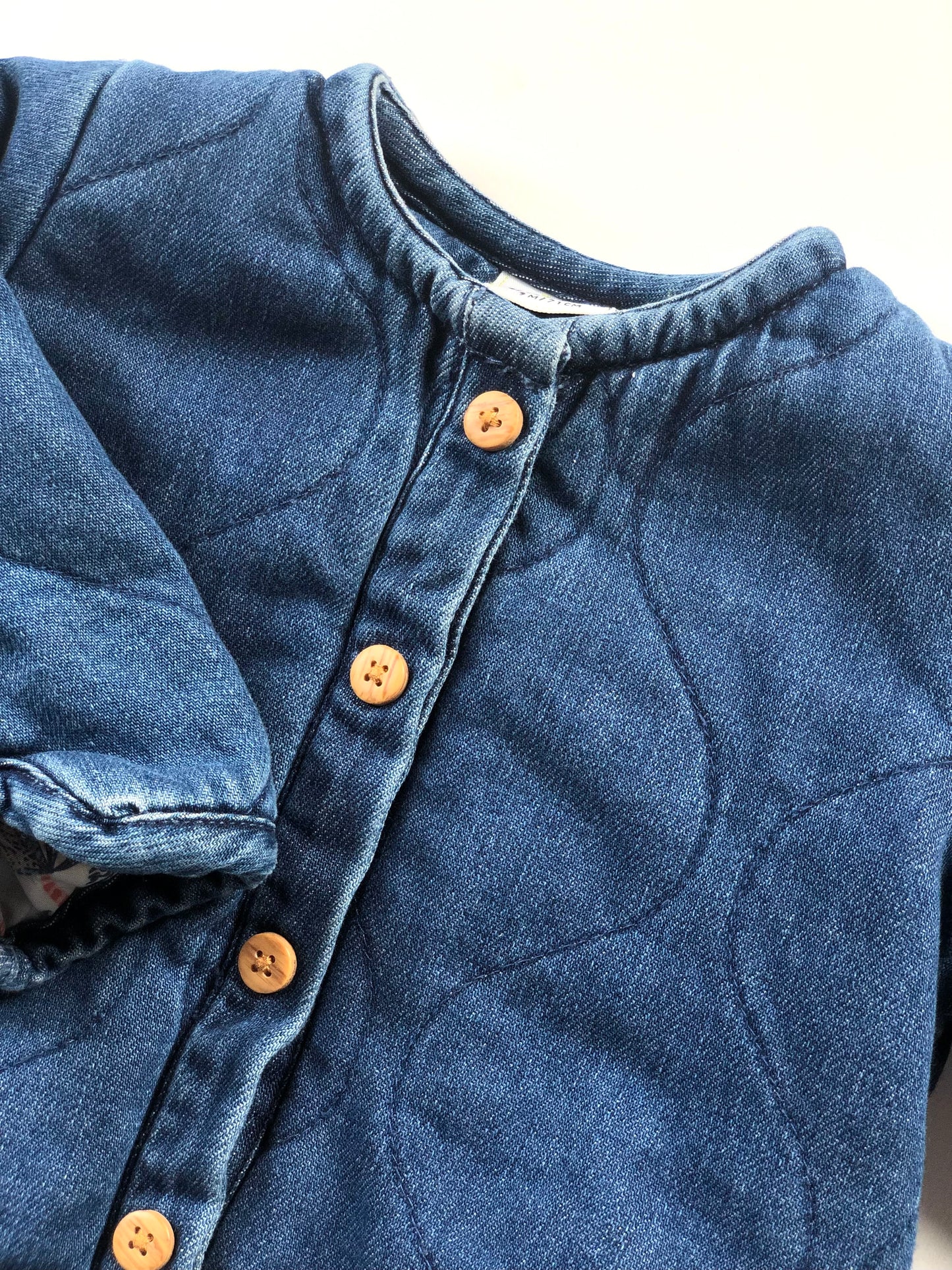 Veste en denim bleue Tape à l’Oeil 9 mois