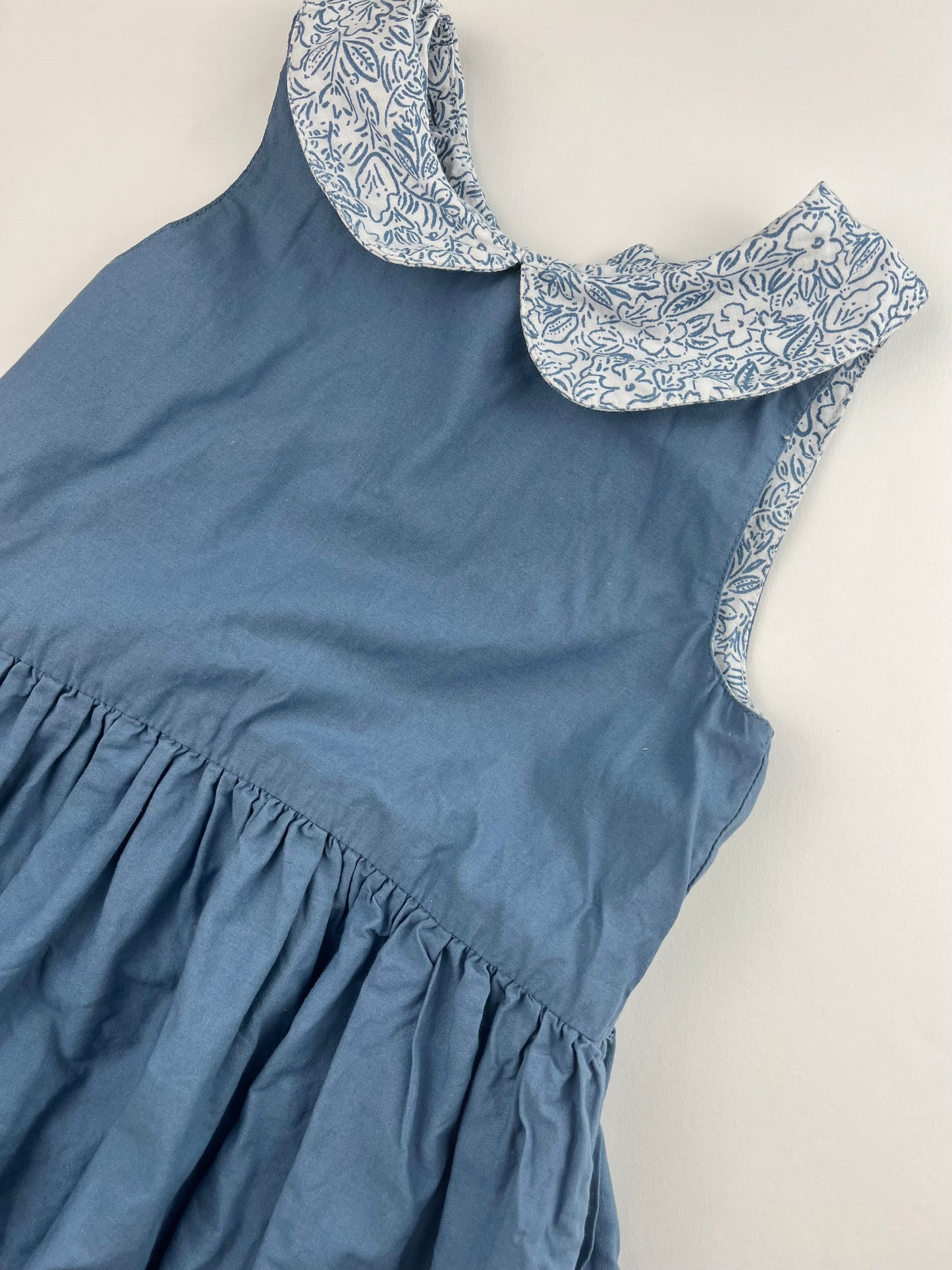 Robe bleu réversible Gémo 4 ans
