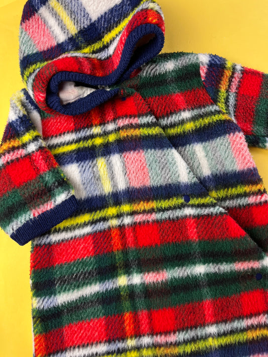 Manteau long vintage 6-9 mois