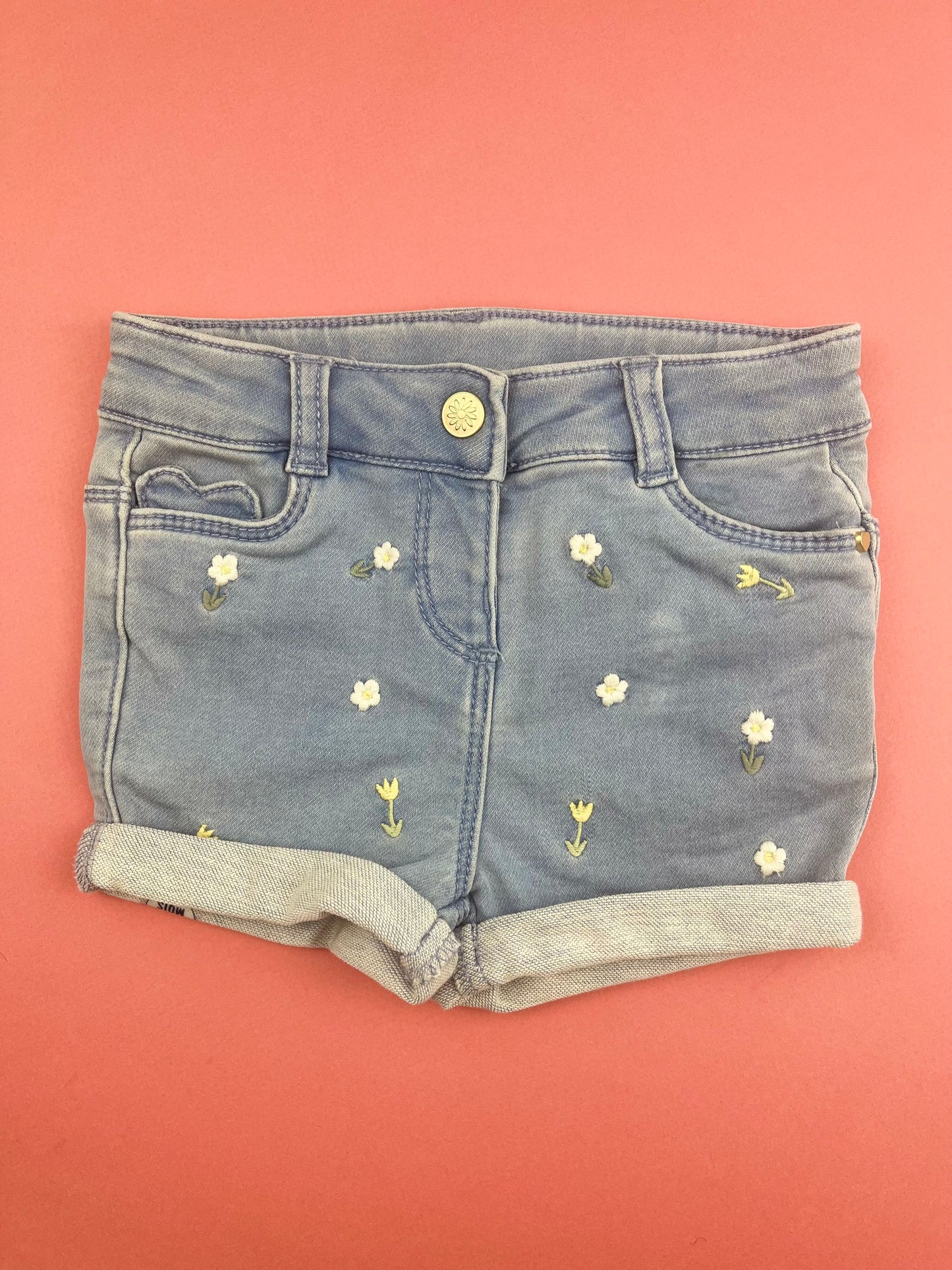 Short à fleurs bleu Orchestra 12 mois