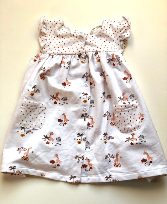 Robe motifs savane Du Pareil Au Même 12 mois