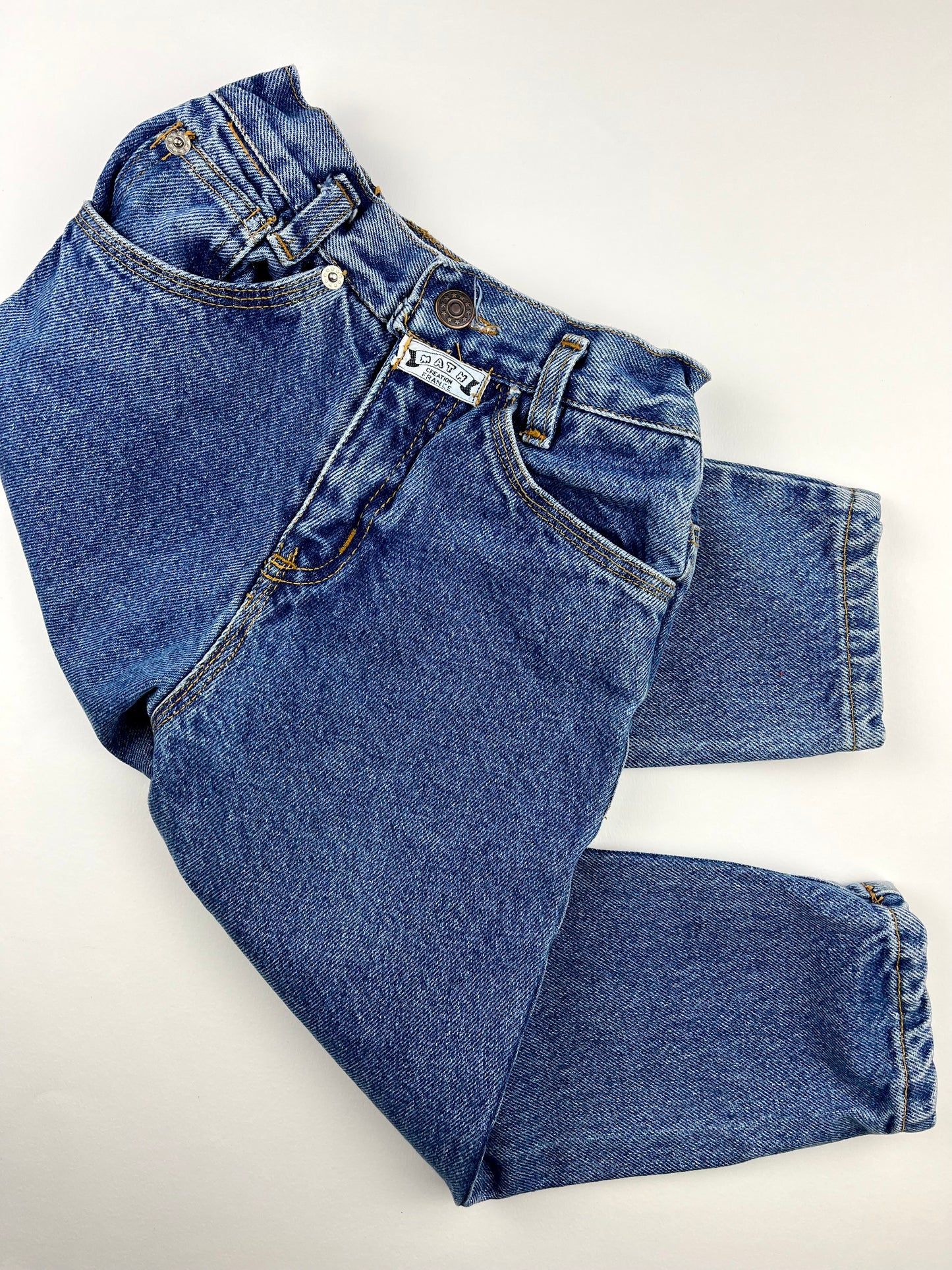 Jeans bleu vintage 4 ans Esber