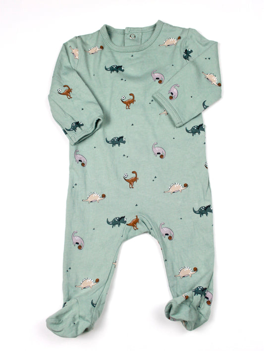 Pyjama dinosaure vert Kiabi 3 mois