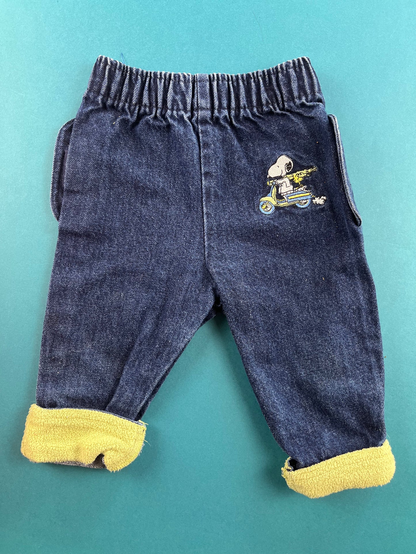 Jeans vintage Snoopy 12 mois