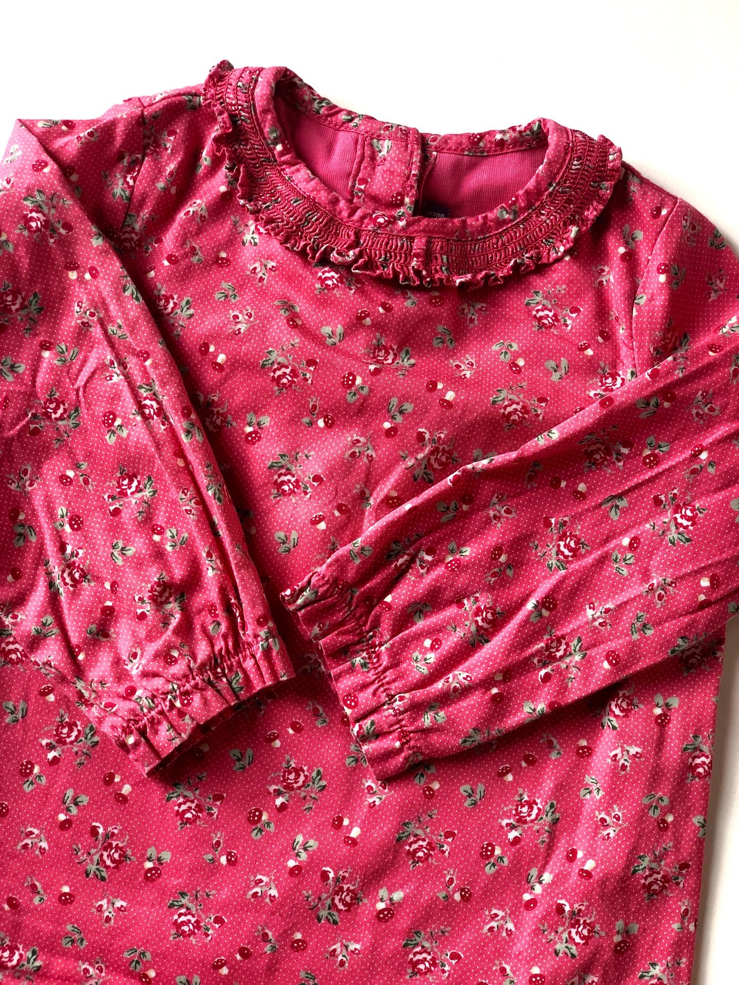 Blouse avec body intégré rose Sergent Major 18 mois