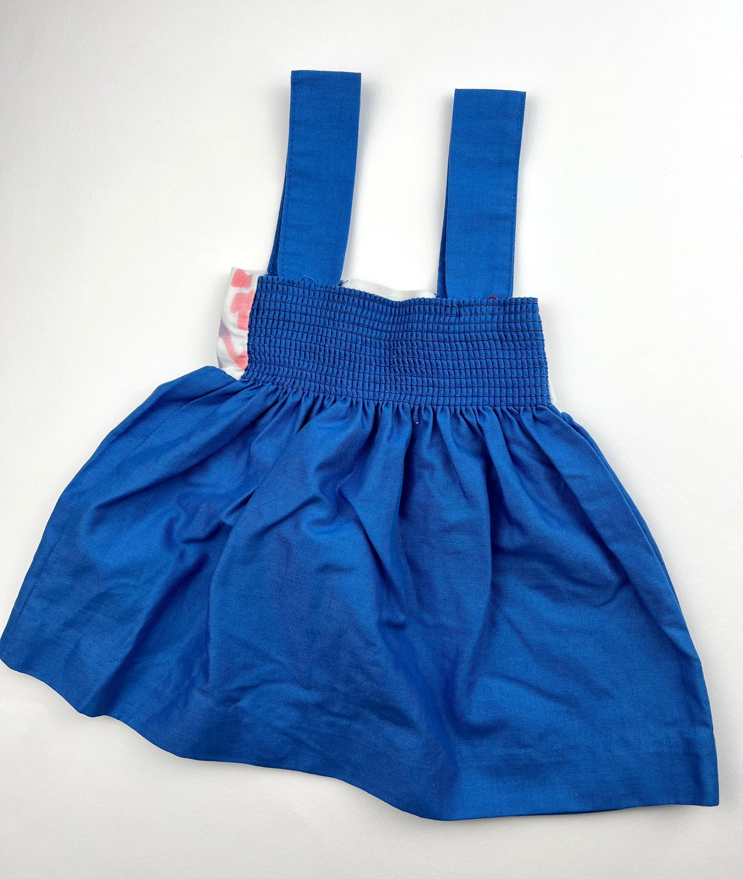 Robe bleue vintage 6 mois