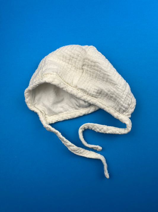 Béguin blanc Kiabi 3/6 mois