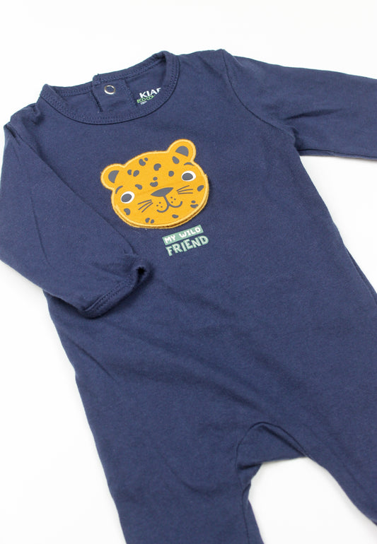 Pyjama bleu marine Kiabi 3 mois