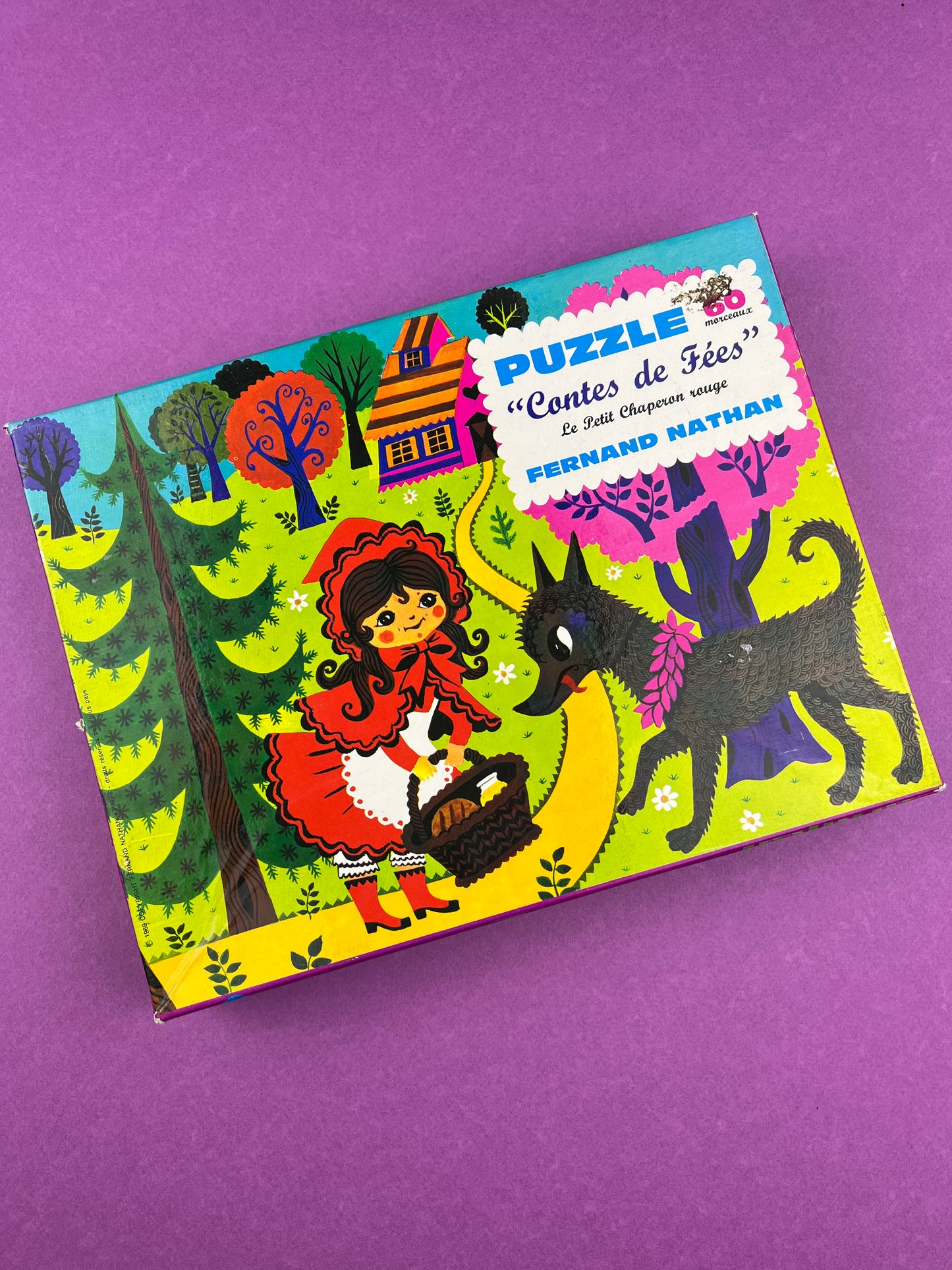 Puzzle vintage « Le Petit Chaperon Rouge »