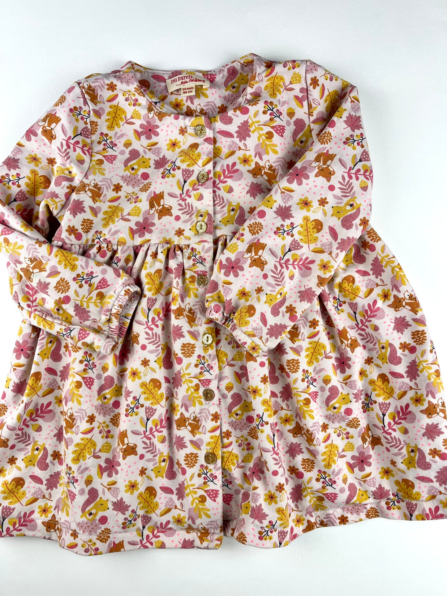 Robe d’automne Du Pareil Au Même 2 ans