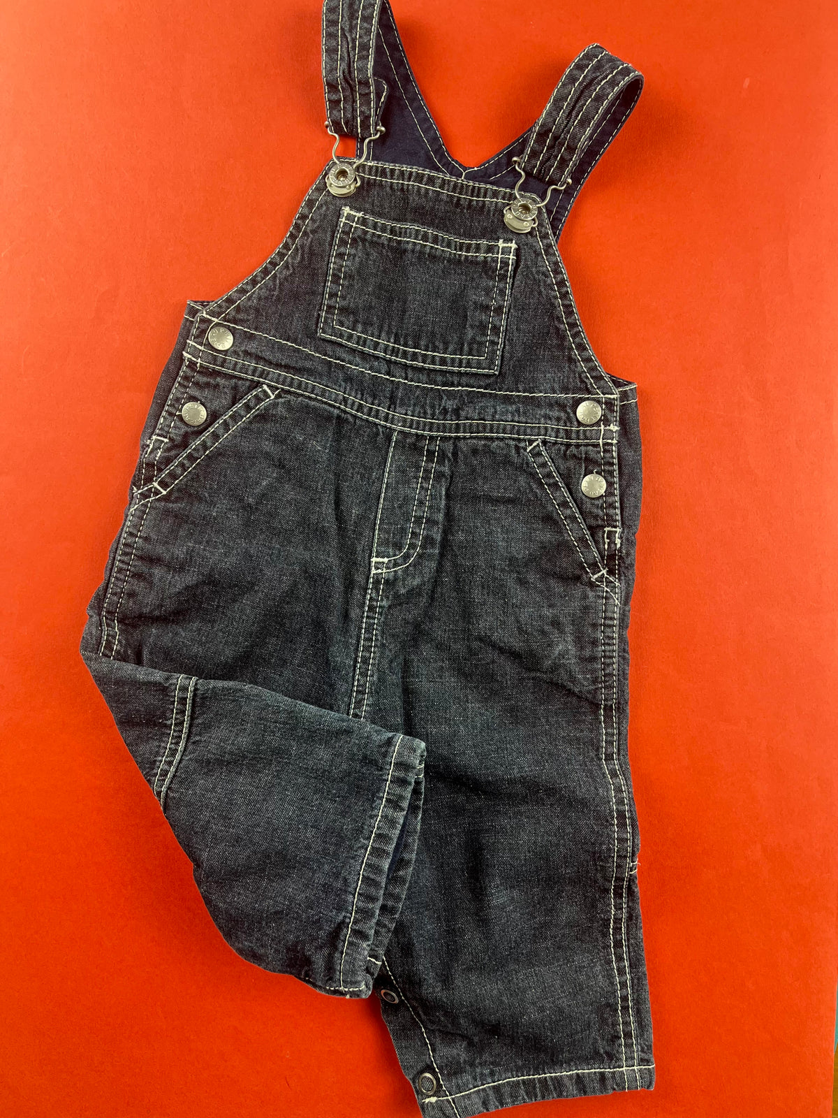 Salopette en jeans vintage Petit Bateau 6 mois