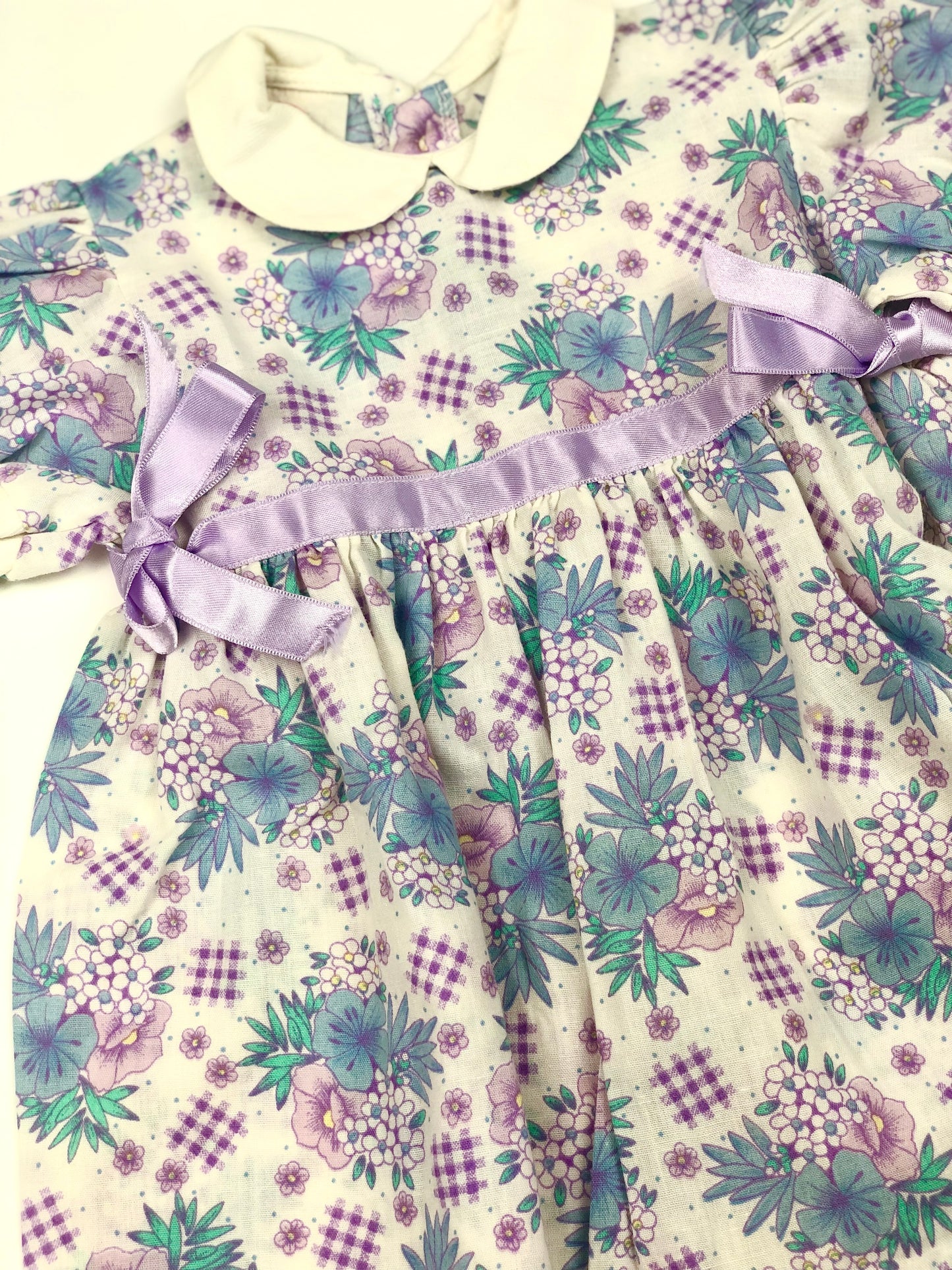 Robe à fleurs vintage Yaële 6 mois