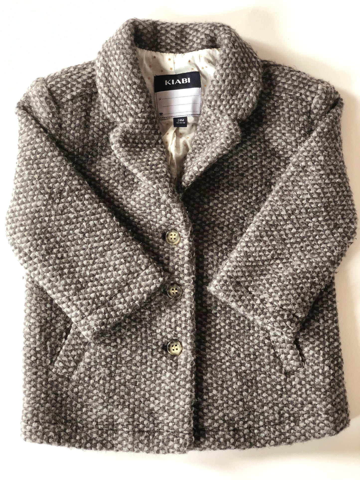 Manteau gris Kiabi 2 ans