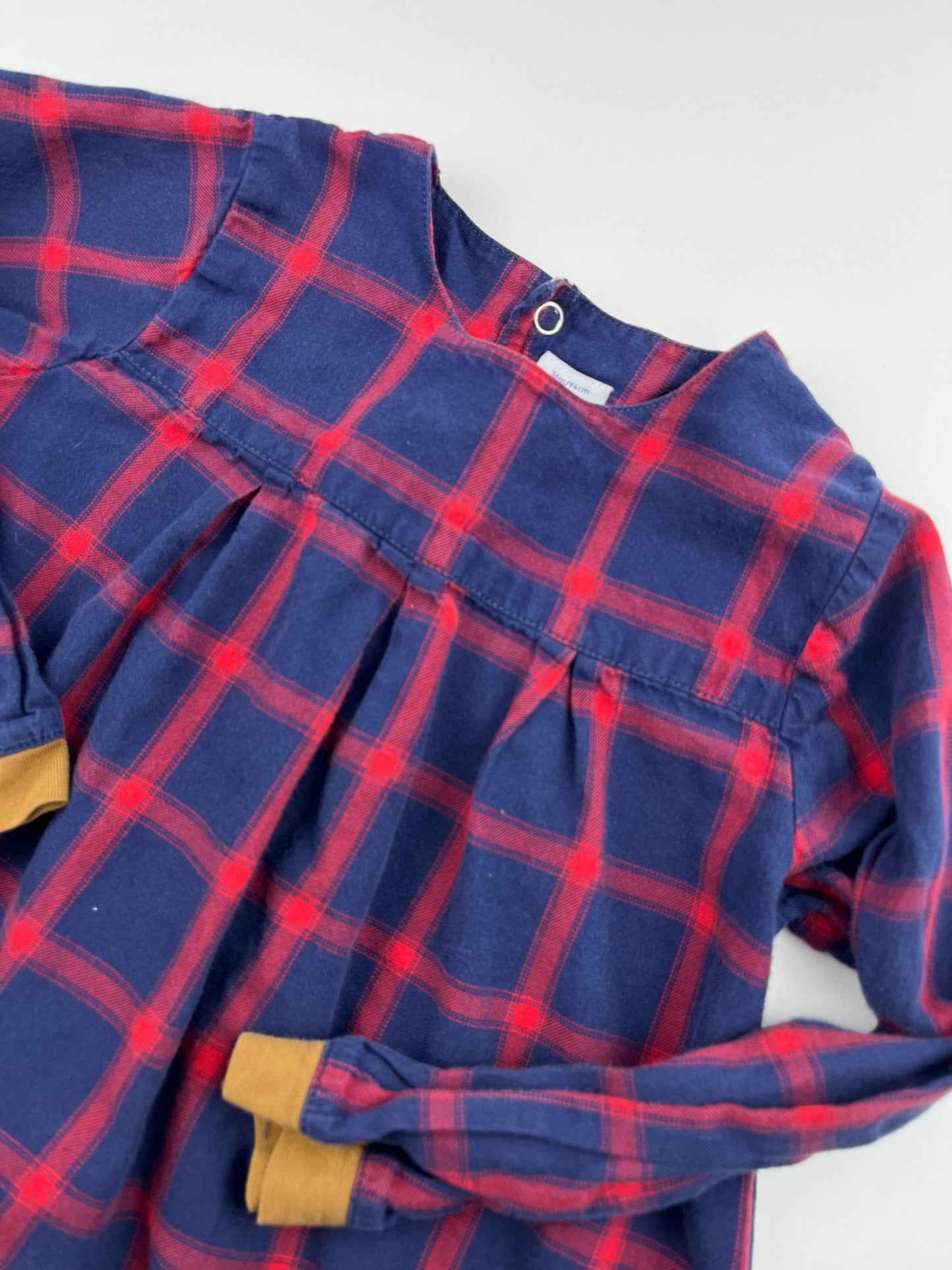 Robe à carreaux Petit Bateau 3 ans