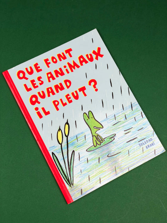 Livre « Que font les animaux quand il pleut? »